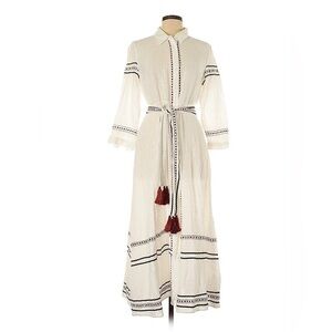 Zara Embroidered Shirt Dress